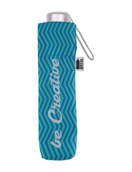 Obal na skládací deštník na zakázku Flumber RPET bílá