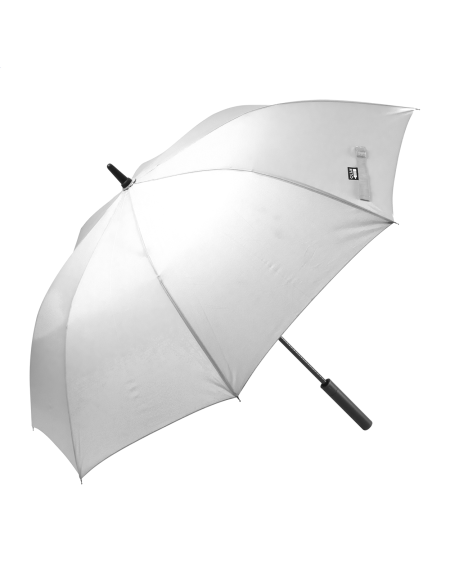 Deštník velký automatický Fibratus RPET bílá
