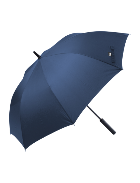 Deštník velký automatický Fibratus RPET modrá tmavá