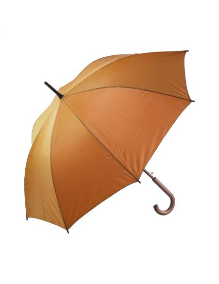 Deštník s dřevěnou tyčí a držadlem