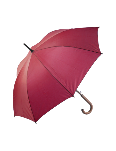 Deštník s dřevěnou tyčí a držadlem