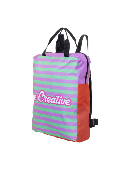 Batoh na notebook na zakázku SuboBag Slimback RPET černá