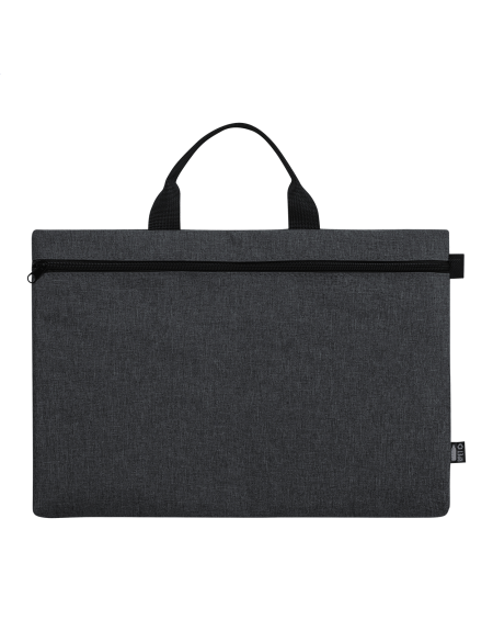 Taška na notebook z RPET Slidox černá