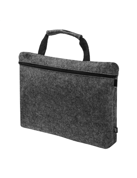 Taška na notebook z RPET Refelt Laptop šedá