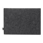 Taška na dokumenty z RPET Refelt Slim šedá tmavá