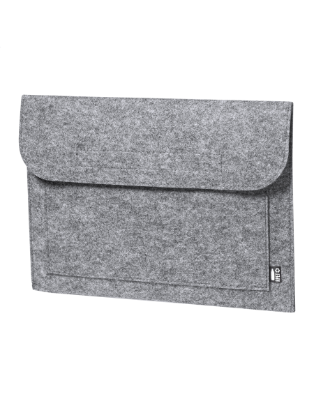 Pouzdro na laptop z plsti Feddox šedá