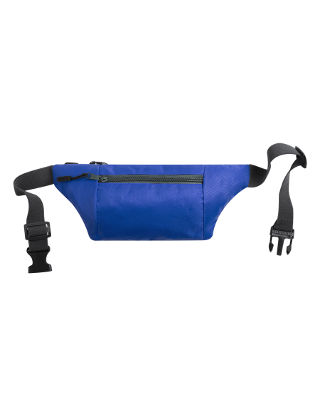 Ledvinka se 2 kapsami na zip Bumber modrá