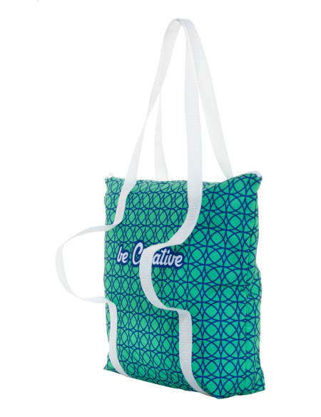 Taška na podložku na jógu na zakázku SuboBag Yoga bílá