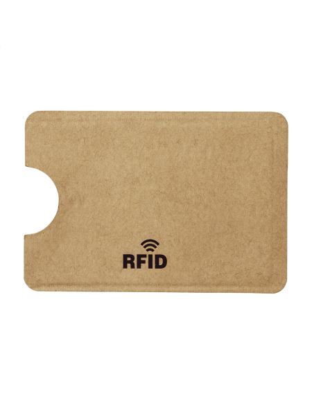 Obal na karty z recykl. papíru Paffix přírodní