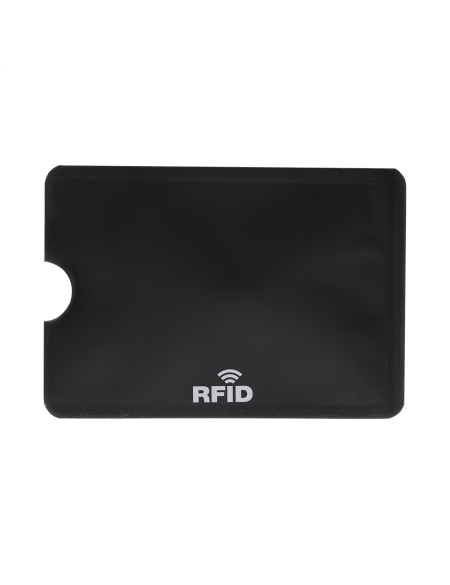 Obal na karty hliníkový Allux černá