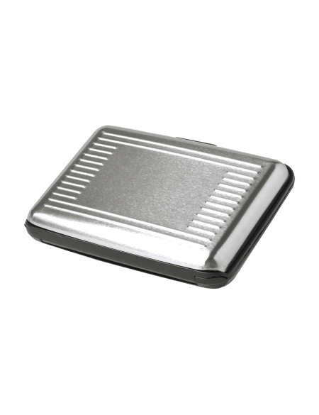 Obal na karty hliníkový s RFID Cardox stříbrná