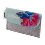 Peněženka plstěná na zakázku CreaFelt Money bílá