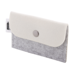 Peněženka plstěná na zakázku CreaFelt Money bílá