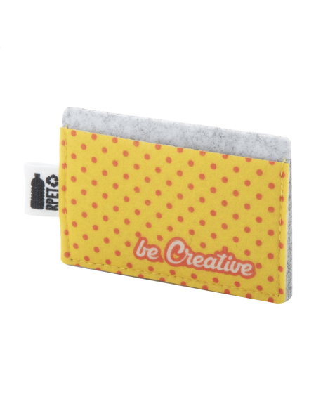 Obal na kreditní karty na zakázku CreaFelt Card bílá