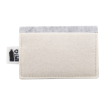 Obal na kreditní karty na zakázku CreaFelt Card bílá