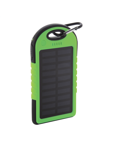 Powerbanka se solárním nabíjením Durabank černá