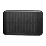 Powerbanka se solární nabíječkou SunFour černá