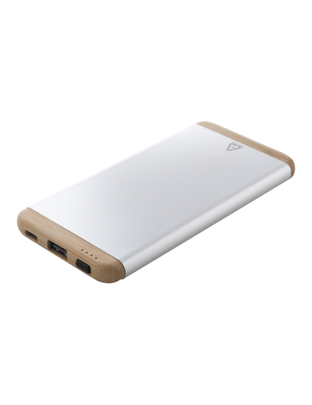 Powerbanka z bambusu