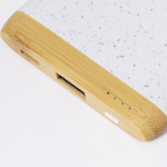 Powerbanka z bambusu Cereale bílá