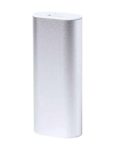 Powerbanka hliníková Ronzul stříbrná