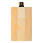 USB flash disk ve tvaru kreditní karty Bambush 4GB