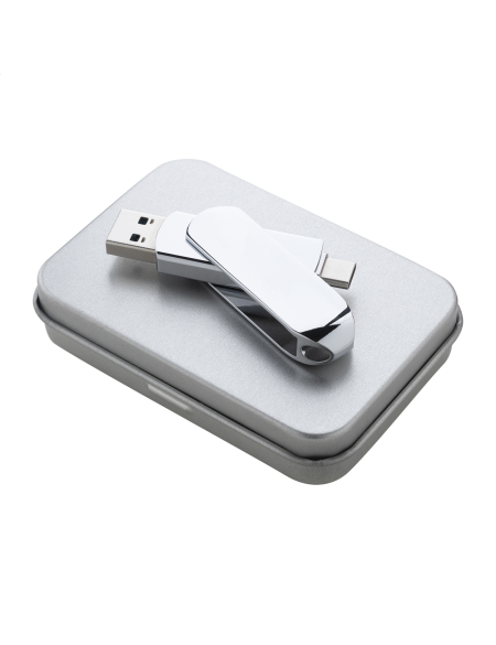 USB flash disk v kovovém pouzdře OTG