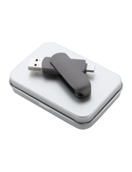 USB flash disk v kovovém pouzdře OTG