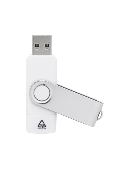 USB flash disk z recykl. ABS a kovu