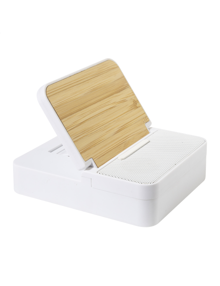 Reproduktor bezdrátový s nabíječkou Hobofi bílá