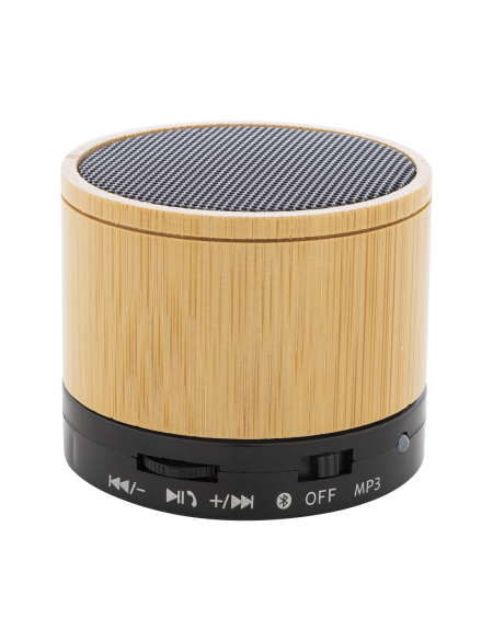 Reproduktor bezdrátový z recykl. ABS BooBeat černá