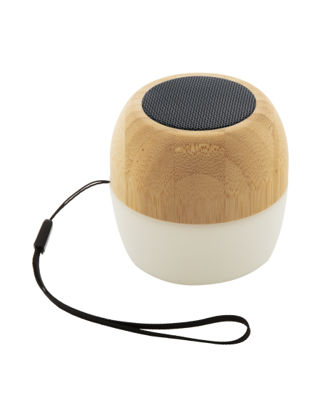 Reproduktor bezdrátový s LED světlem Lightbeat přírodní