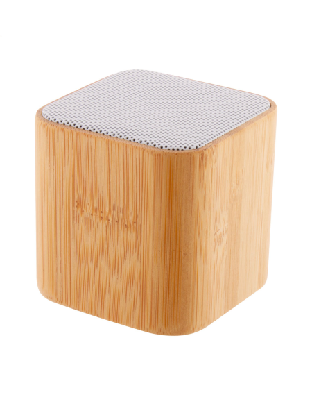 Reproduktor bezdrátový z bambusu Cuboo přírodní