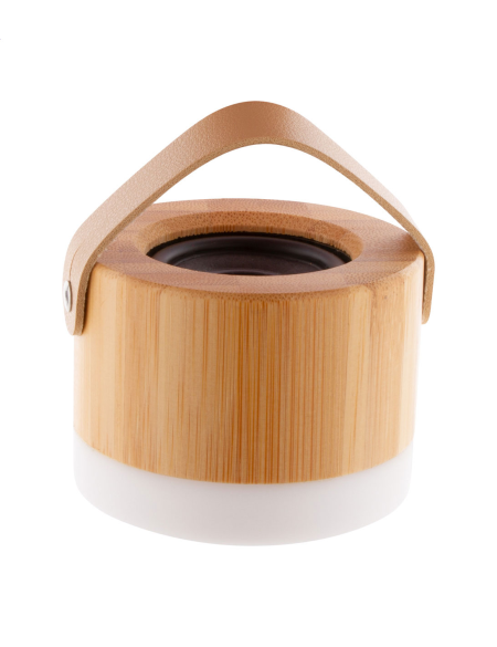 Reproduktor bezdrátový s LED světlem Lumier přírodní