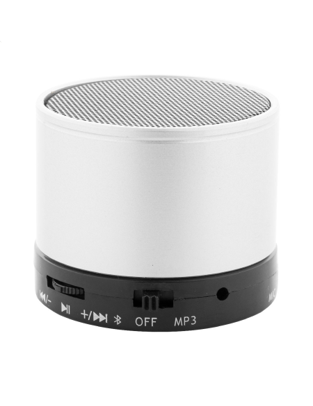 Reproduktor bezdrátový s rádiem Decibel stříbrná