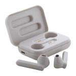 Sluchátka bezdrátová v nabíjecím pouzdře Wence béžová