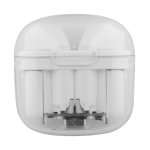 Sluchátka bezdrátová RABS průhledná Trance bílá