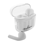 Sluchátka bezdrátová RABS průhledná Trance bílá