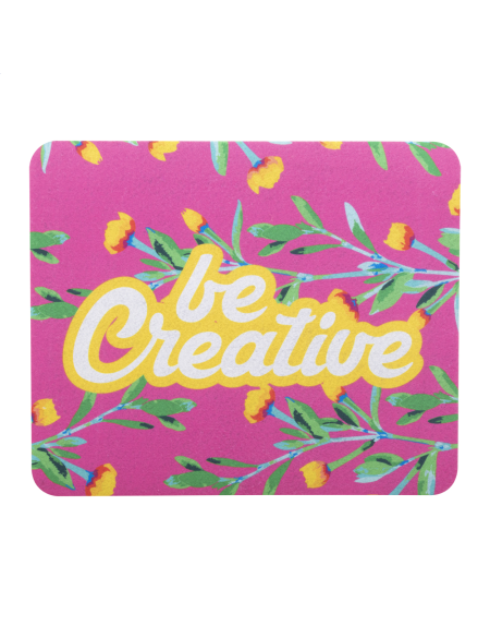 Podložka pod myš RPET na zakázku CreaFelt Cursor bílá