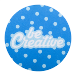 Podložka pod myš RPET na zakázku CreaFelt Cursor Round bílá