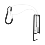 Nabíjecí kabely USB s držákem na mobil Cappy černá