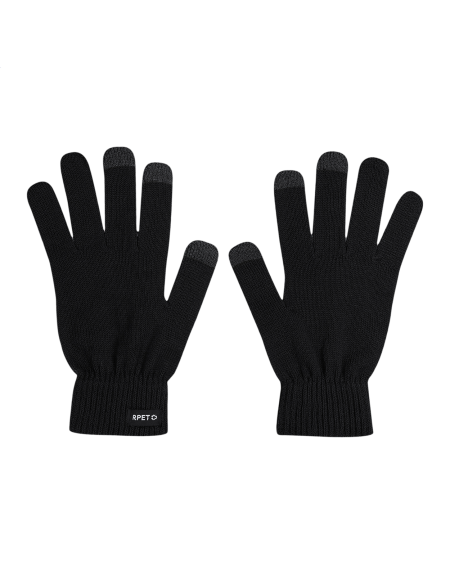 Rukavice dotykové na obrazovku Retouch RPET černá