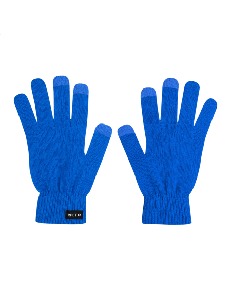 Rukavice dotykové na obrazovku Retouch RPET modrá
