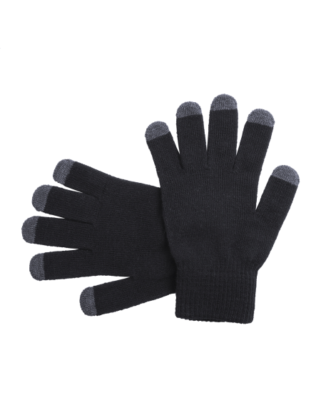 Rukavice dotykové na obrazovku Fillap černá