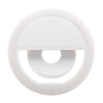 Kroužek na mobil se světlem Beautily bílá