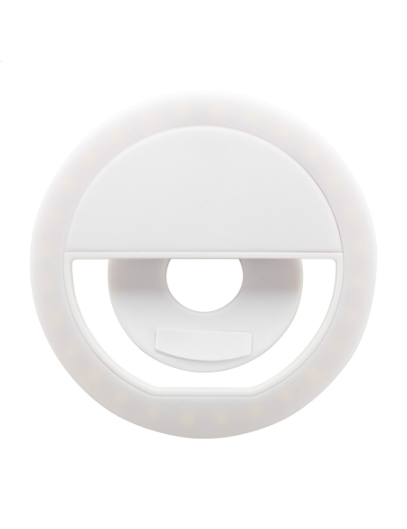 Kroužek na mobil se světlem Beautily bílá