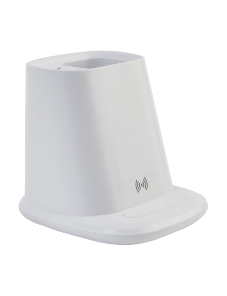 Stojánek multifunkční na pera RABS Powerdesk bílá