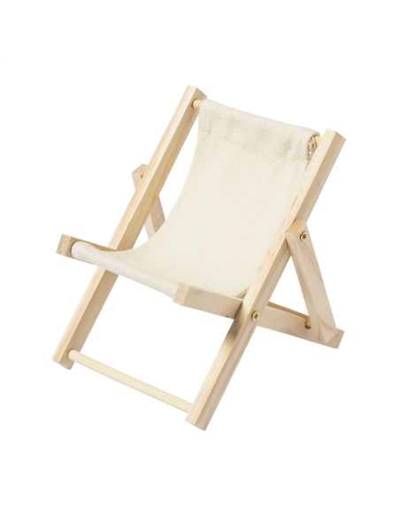 Stojánek na mobil ve tvaru lehátka Modek přírodní