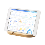 Stojánek na mobil a tablet Labbo přírodní