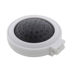 Zrcátko s kartáčem na vlasy Rabrush bílá