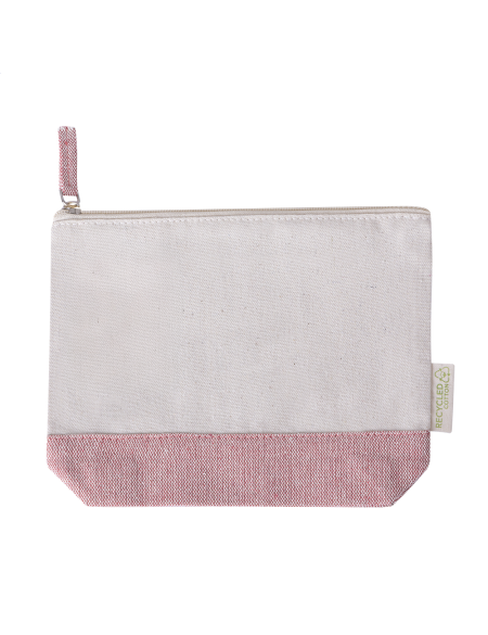 Kosmetická taštička z recykl. bavlny Torebix hnědá